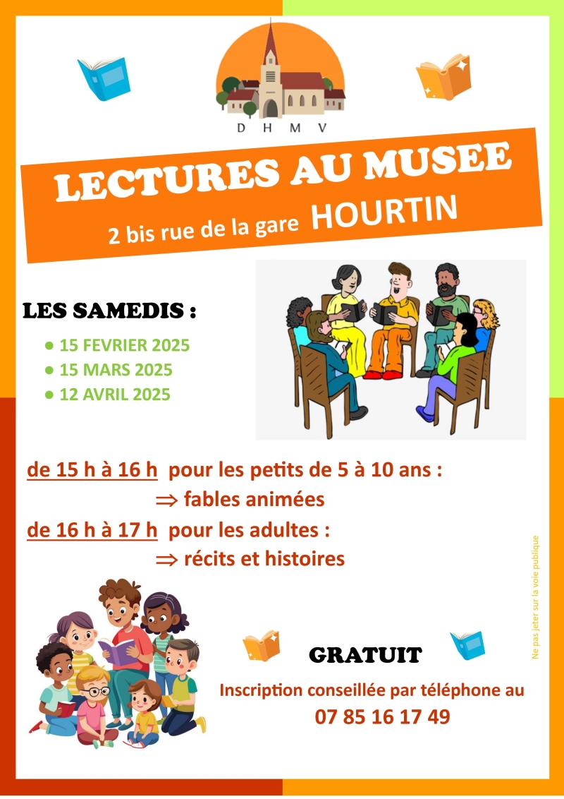 Lectures au musée Hourtin