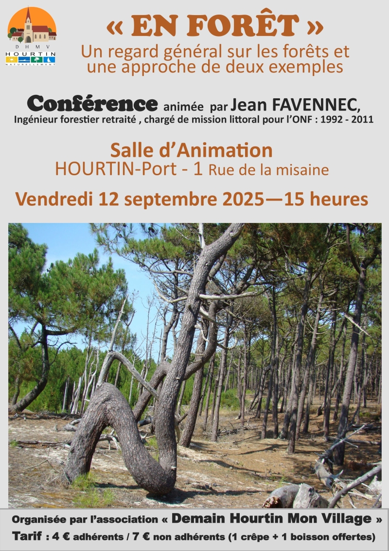Conférence EN FORÊT