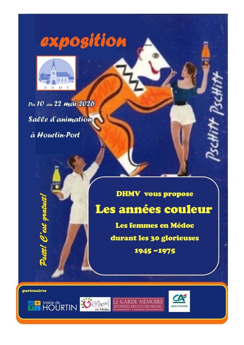 Exposition Hourtin Les années couleur